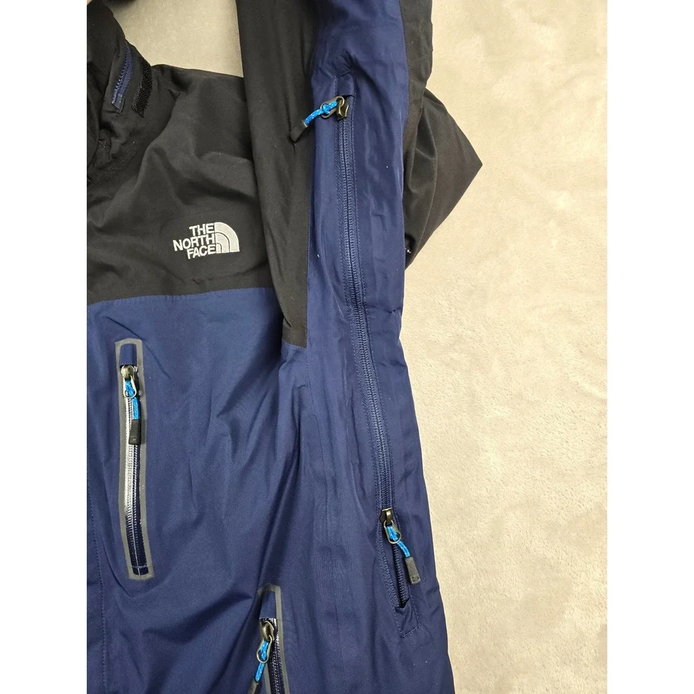 The North Face Summit Series‎ Jacket Mens M Blue Black HyVent Alpha Coat *Read